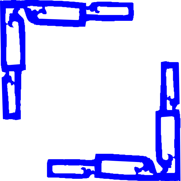 The image shows a blue floor plan of an apartment layout with labeled rooms such as "kitchen," "Bathroom," etc., indicating different areas within the home.