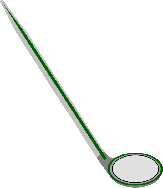 The image shows a large metallic spoon with an oval handle on top of it against a black background.
