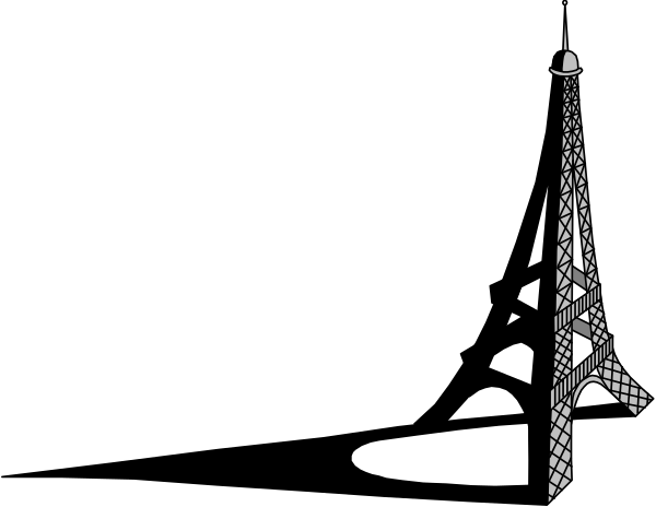 The black and white silhouette of two towers with antennas against a dark background.