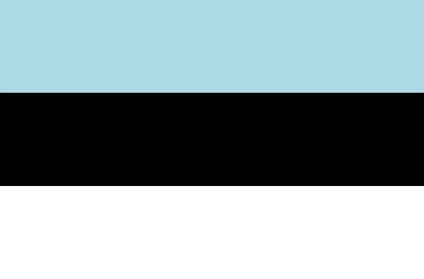 The image shows a pixelated representation of an ocean scene with waves on top of it.