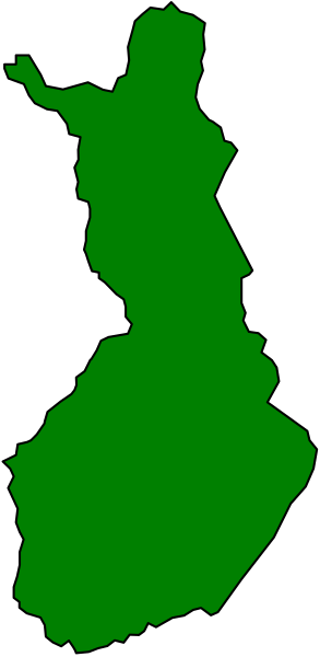 The image shows a stylized map of Ireland with green areas indicating landmasses against a white background.