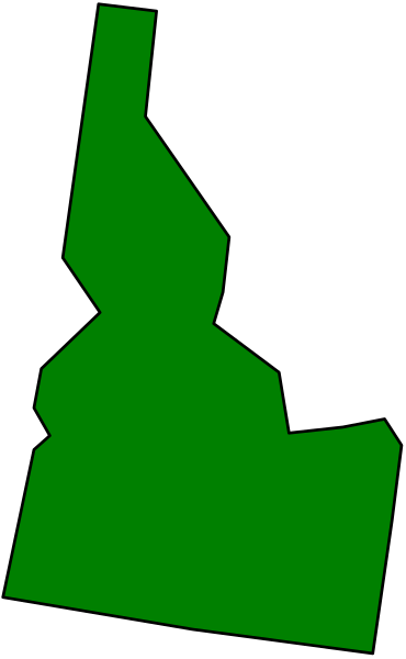 The image shows a green silhouette of an object that resembles a person standing next to another similar figure on what appears to be a map with various landmarks labeled in white text against a dark background, suggesting it could represent a cityscape or geographical area.