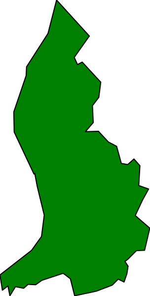 The image shows a black vertical line on top of two gray horizontal lines against an orange background with no other discernible content visible in this small clip-art format.
