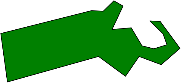 The image shows a green arrow pointing to its right with various shapes around it that resemble different types of vehicles like cars, trucks, buses, etc., all in black color against a gray background.
