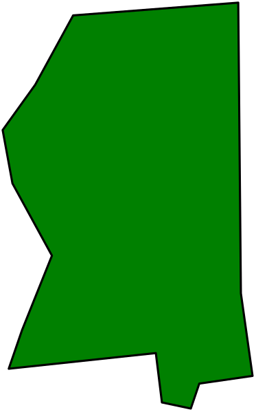 The image shows a stylized map of Indiana with its outline filled green against an overlaid black-and-white checkered pattern background.