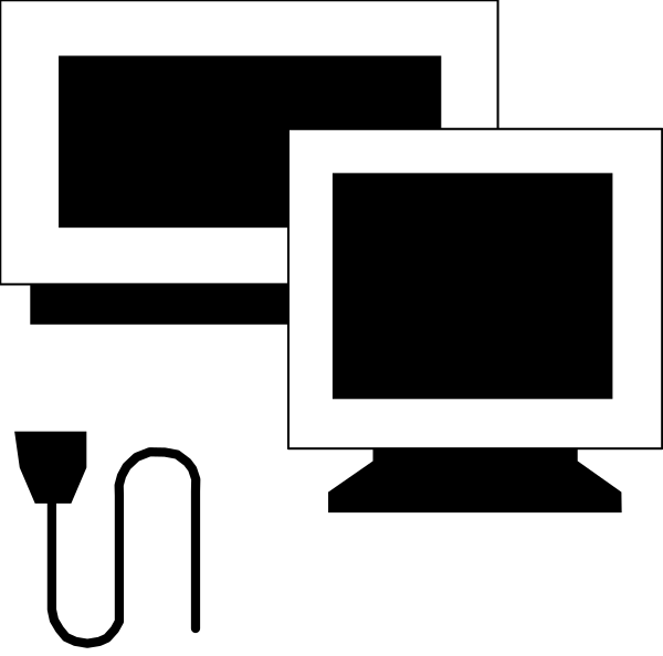The black background of a computer screen with no content displayed on it.