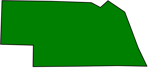 The image shows a green rectangle with white text inside it that reads "GREAT WALL OF CHINA."