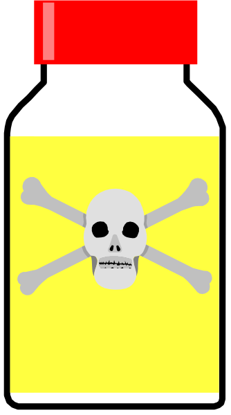 The image shows a cartoon of an open book with pages that have been torn out; on top is a skull wearing pirate-style clothing holding up a red flag labeled "X" over its head.
