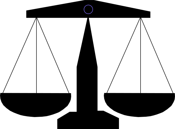 The image shows a black rectangle with two blue circles on it against a gray background.