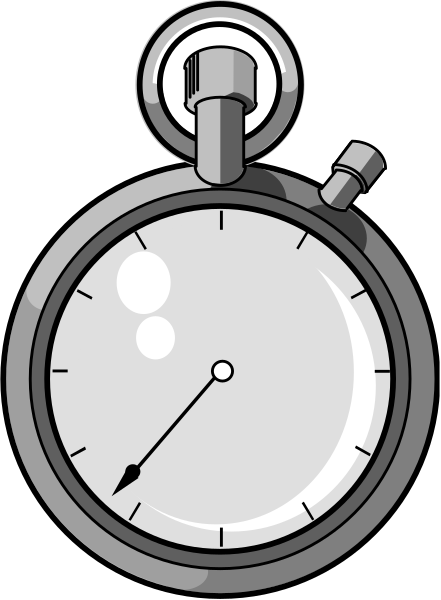 The image shows a cartoon depiction of an alarm clock with its hands pointing to 10:35 pm against a black background. There is no text present in this clip-art illustration.