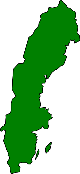 The image shows a stylized map of Iceland with green shading on it against a black background.