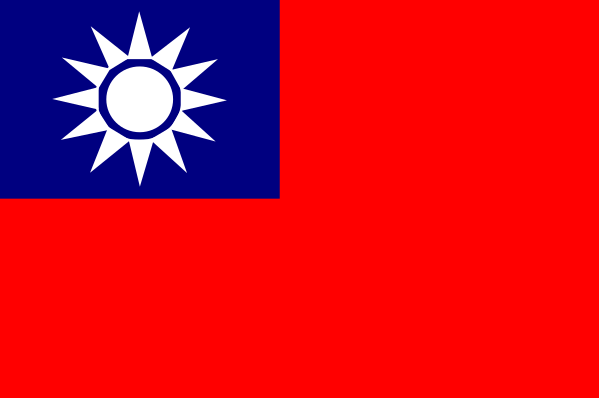 The flag of China with a red background on top left corner against gray backdrop.