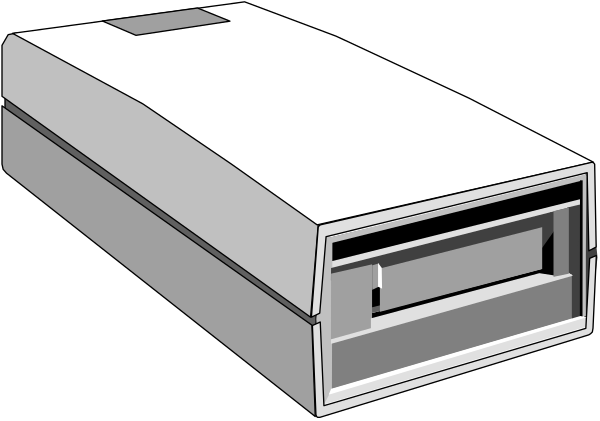 The black and white illustration shows a truck with an open back parked on what appears to be a roadway next to another vehicle that is partially visible in profile view at its side.