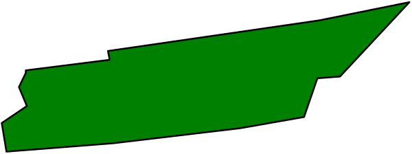 The image shows a green abstract design with white lines on it against a gray background.