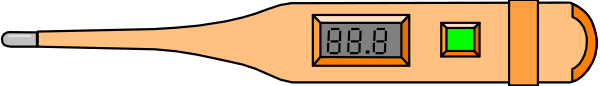 The image shows a toy rocket with an orange body on top of what appears to be a launchpad set against a gray background.