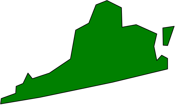The image shows a stylized map of New York State with various counties highlighted by color blocks against a grey background.
