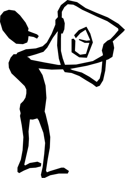 The image shows a black and white striped pattern with no discernible content within it; there is nothing to see here as all details have been removed by applying this filter effect.