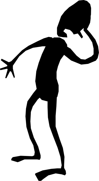 The image shows a black and white striped pattern with no discernible content within it.