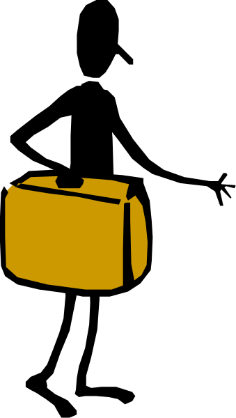 The image shows a yellow box with black lines on it against a gray background.