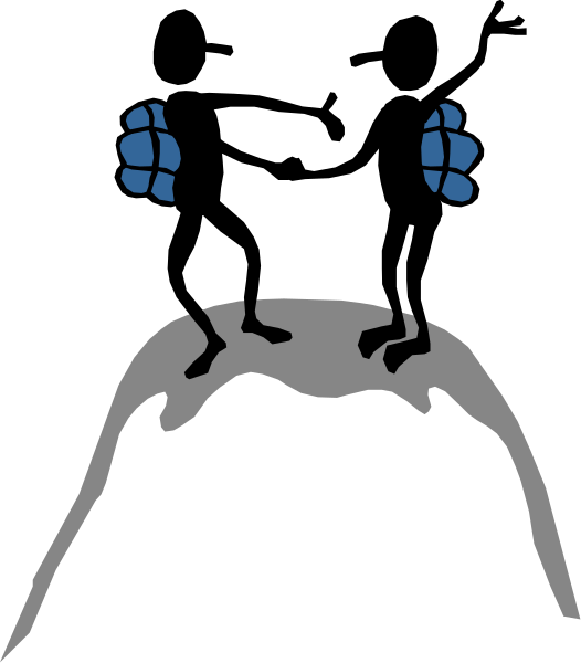 The image shows a black square with two blue circles on it against a gray background.