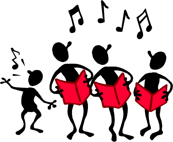 The image shows a black background with red text that reads "THE END" at various points across it.
