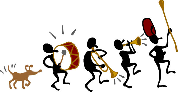 The image shows a cartoon of an animal with its head sticking out from behind another object that resembles a wall or barrier; there is also what appears to be a small dog in front of this creature, and above them both floats a red heart-shaped ballon with the word "love" written on it.