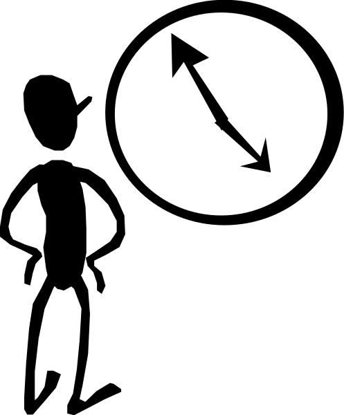 The black and white graphic shows a stylized depiction of an arrow pointing to its right with two lines crossing at 90 degrees in front of it on either side; there is no text present within this image, which has been described as clip-art or iconography commonly used for directional guidance. There are also three horizontal stripes above the central graphic that resemble a barcode pattern but do not contain any visible information to interpret further. The overall style of the artwork appears minimalistic and is likely intended for use in signage, maps, or as an instruction symbol due to