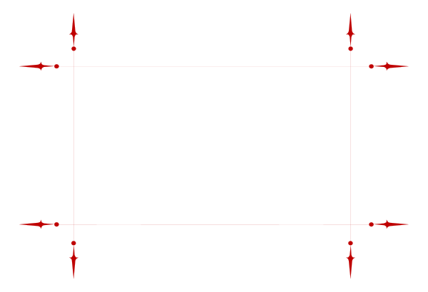 The image shows a simple black and white diagram of an object with lines indicating its dimensions on a gray background.