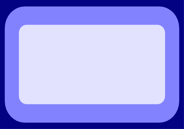 The image shows a blue rectangular box with white text inside it on what appears to be an abstract background that is grayish in color.