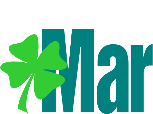 The image shows a logo with text that reads "MARS" on it against a background of green leaves.
