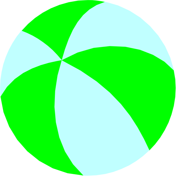 The image shows a stylized graphic of two green circles with white outlines forming an abstract pattern resembling waves or bubbles against a black background.