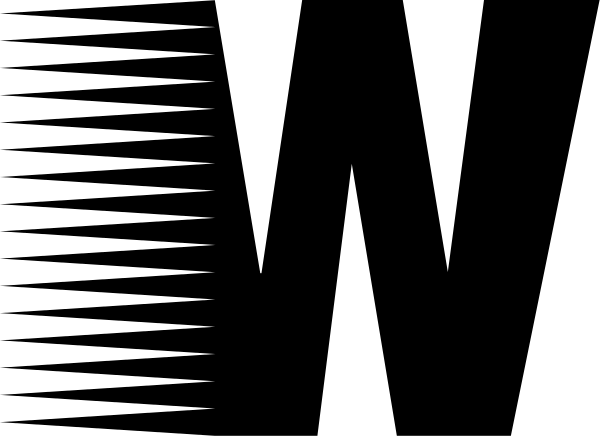 The image shows a black line with two rectangles on either side of it against a gray background.