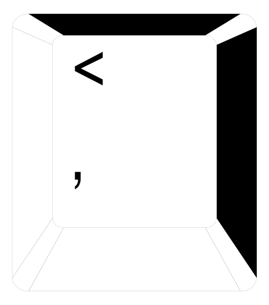 The image shows a white cardboard box with an opening flap on top against a black background.