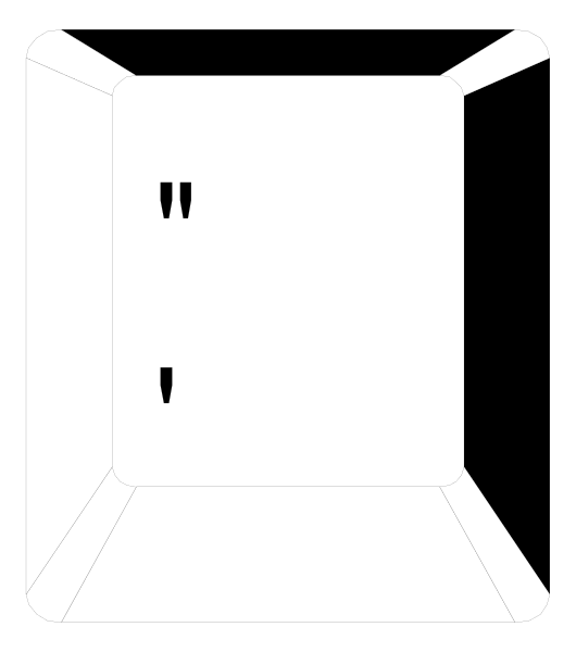 The black and white illustration shows a cardboard box with two holes on its sides for handles to carry it by hand.