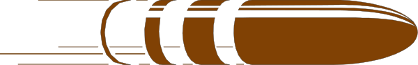 The image shows a red stripe with white text on it against an orange background.