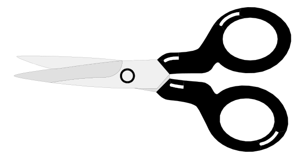 The image shows a black silhouette of an octopus with its tentacles extended outward against a white background.