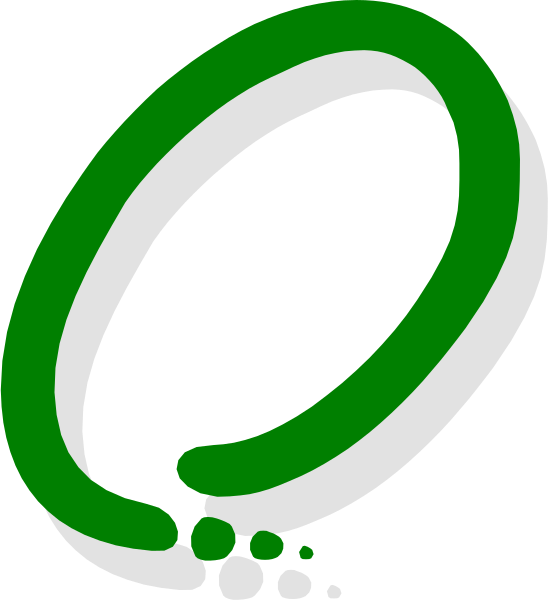 The logo features a stylized letter 'O' with two dots on either side of it forming an oval shape in white against a black background.