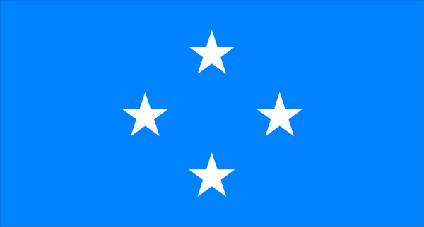 The flag of a country with stars on it flying above an area that appears to be underwater.
