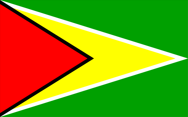 The flag of Zimbabwe with a red stripe on top right corner is shown against grey background.