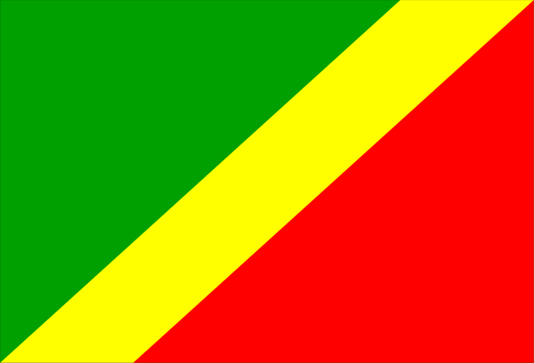 The flag of Belgium with a pixelated effect applied to it.