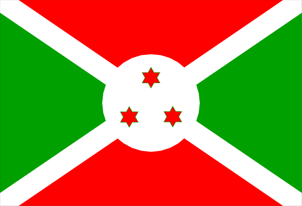 The flag of Senegal with a green star on it placed over another smaller flag that appears to be from Mozambique due to its design resembling African flags in general.