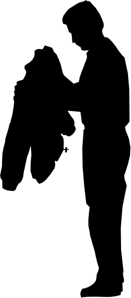 The image shows a black and white striped pattern with no distinguishable content within it.