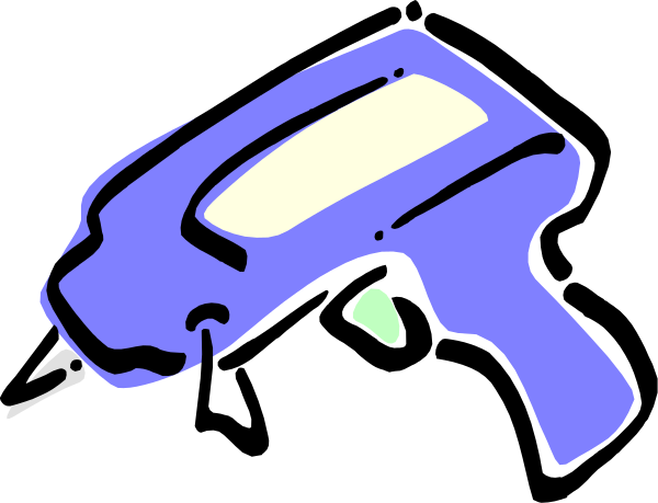 The image shows a blue stapler with an attached paper dispenser on top of it.
