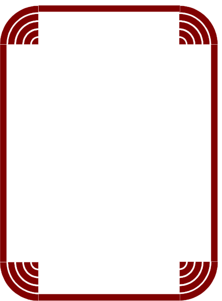 The image shows a red track with white lane markings on it against a black background.