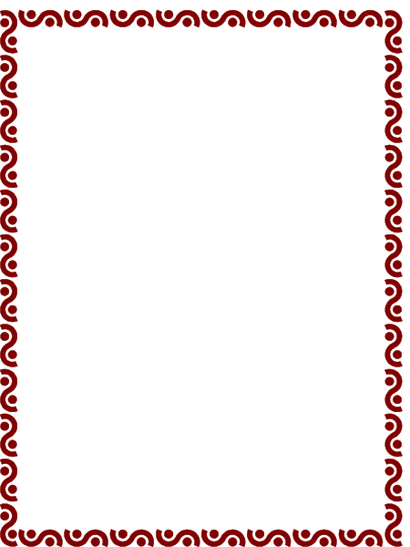 The image shows a black square with red borders on either side against a gray background.