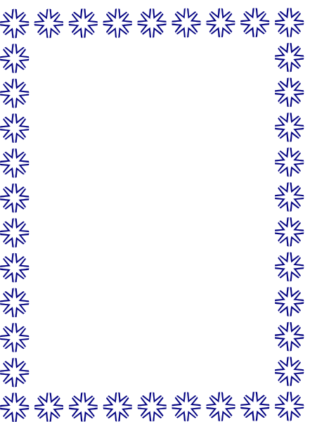 The image shows a dark background with blue dots forming an abstract pattern that resembles snowflakes around what appears to be a black rectangle in the center of the frame.