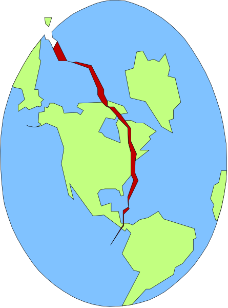 The image shows a globe with an arrow pointing from Europe to South America overlaid on it, indicating travel distance between two locations.