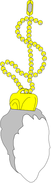 The image shows a candle with an intricate design on it placed next to what appears to be a small bell jar containing a yellow object that resembles a flower or decoration inside of which is another smaller item, possibly jewelry like a ring or bracelet.