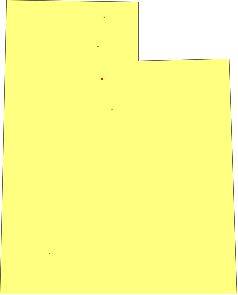 The image shows a simple black and white map of an area with various shapes representing different types of land use such as roads, buildings, parks etc., but without any specific details about objects, people, animals, actions, or setting that can be confidently identified from this description alone.