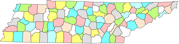 The image shows a colorful map of an area with various shapes on it placed over what appears to be a gray background.